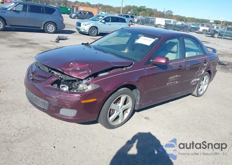 2008 Mazda Mazda6 I Sport Ve from USA, damaged, VIN 1YVHP80CX85M28187